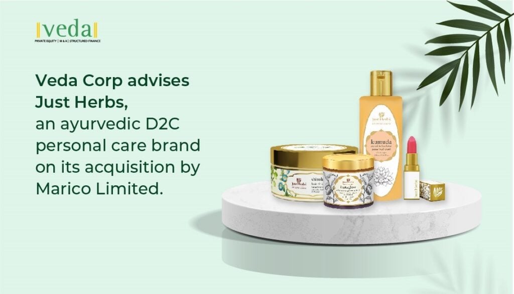 Listed consumer products co. Marico, acquires controlling stake in D2C ayurvedic BPC brand Just Herbs